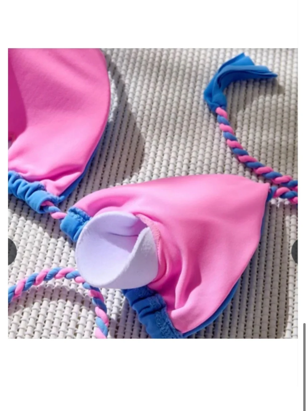 NEW SBOVIA Blue Blush Fusion Bikini Set | Size Small